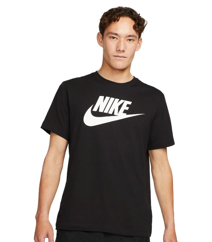 Nike T-shirt Sportwear Icon Black/White