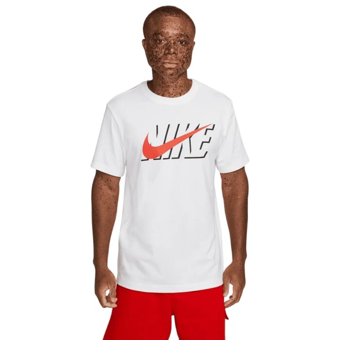Nike T-shirt Swoosh Block - White