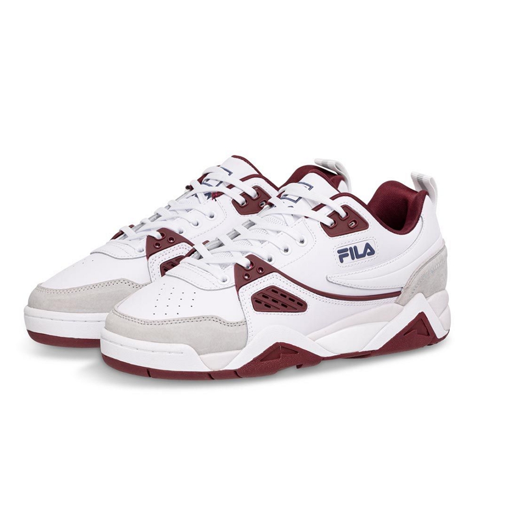 Fila Casim - White/Tawny Port