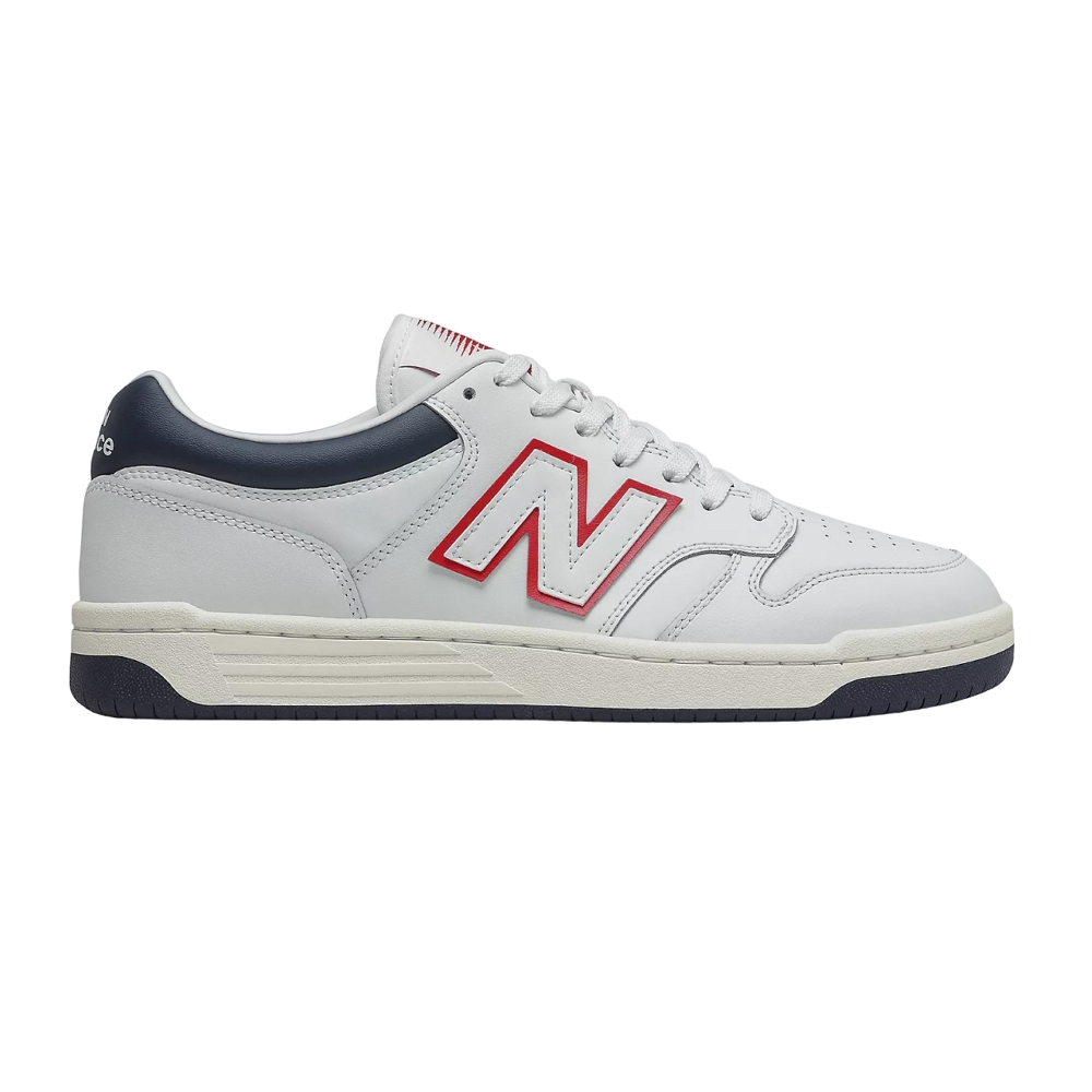 New Balance 480 - White/Blu/Red