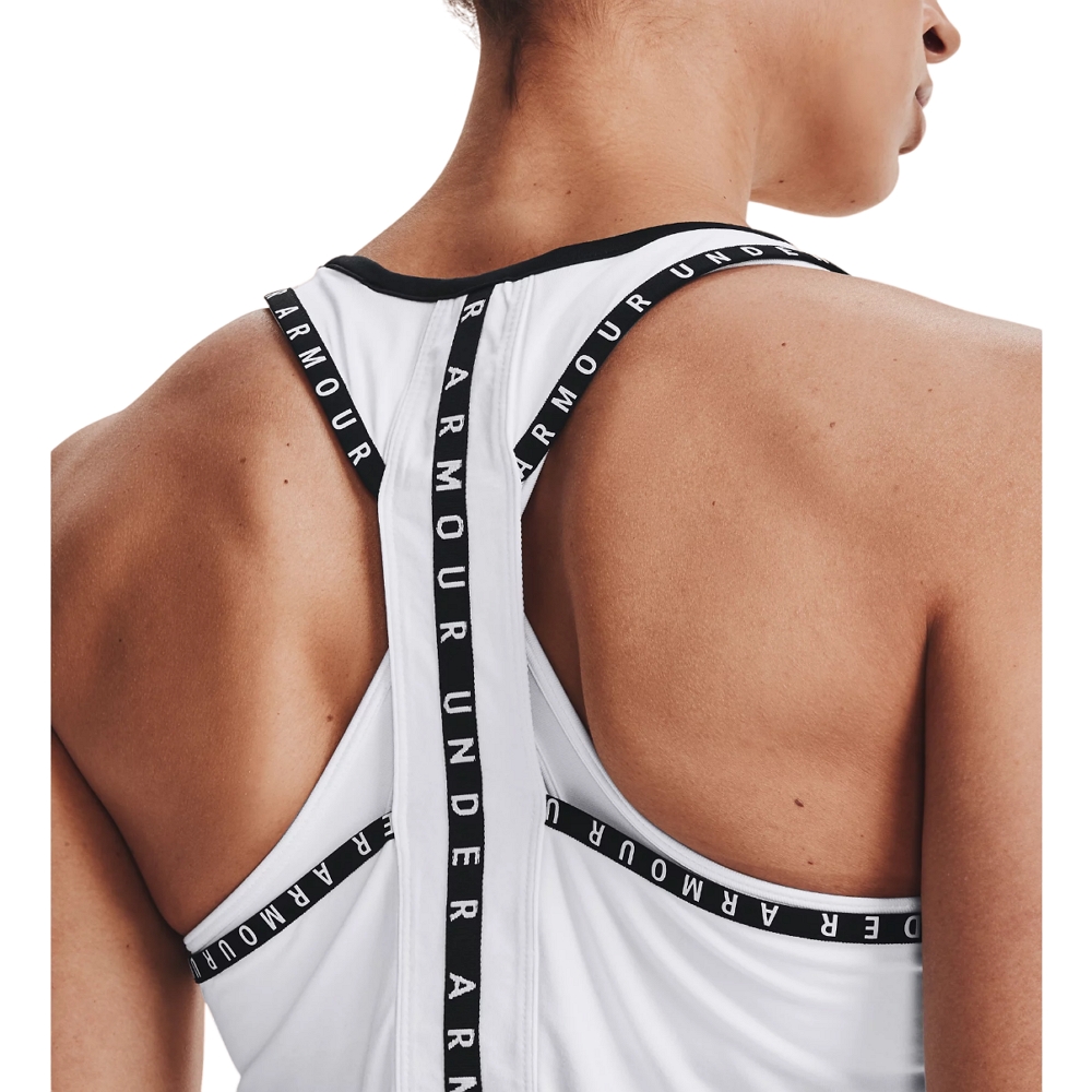 Under Armour Canotta Knockout Tank - White