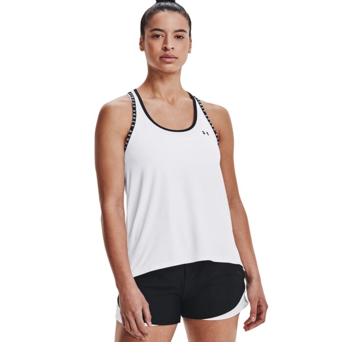 Under Armour Canotta Knockout Tank - White