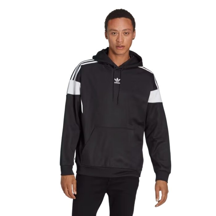 Adidas Hoodie Classics Cut Line - Black/White