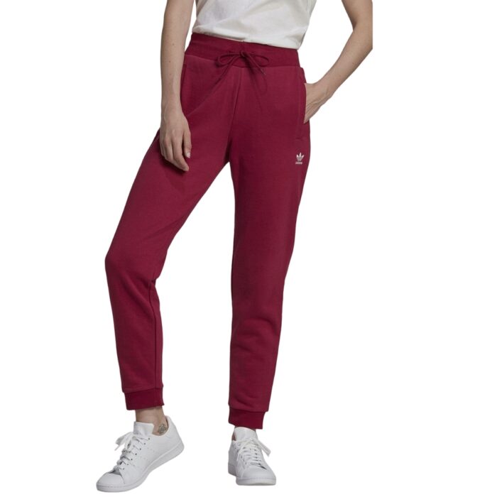 Adidas Pantalone Trefoil Essentials - Bordeaux