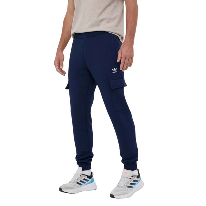 Adidas Pantaloni Trefoil Cargo - Blu