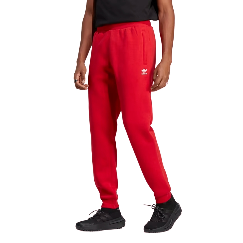 Adidas Pantaloni Trefoil Essentials - Rosso