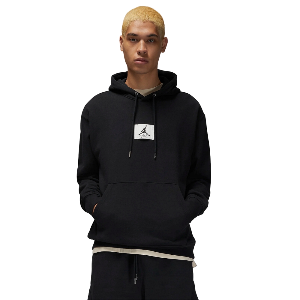 Jordan Felpa con cappuccio Flight Fleece Black Spedizione 24H