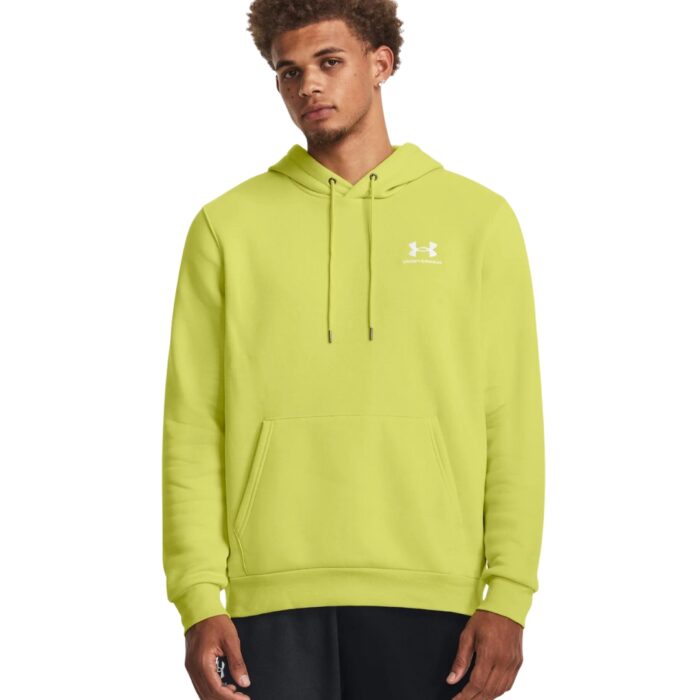 Felpa under armour giallo fluo sale