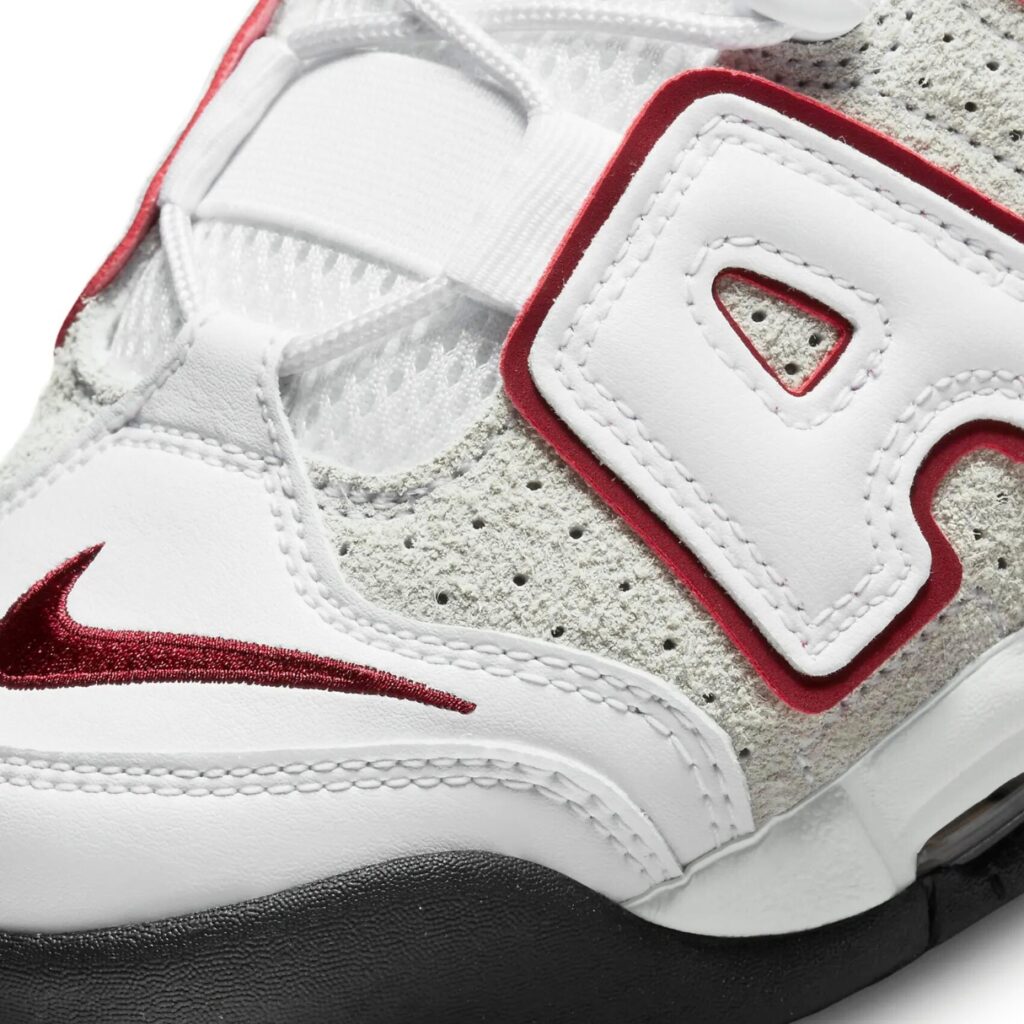 Nike Air More Uptempo '96 - White/Team Red - immagine 3