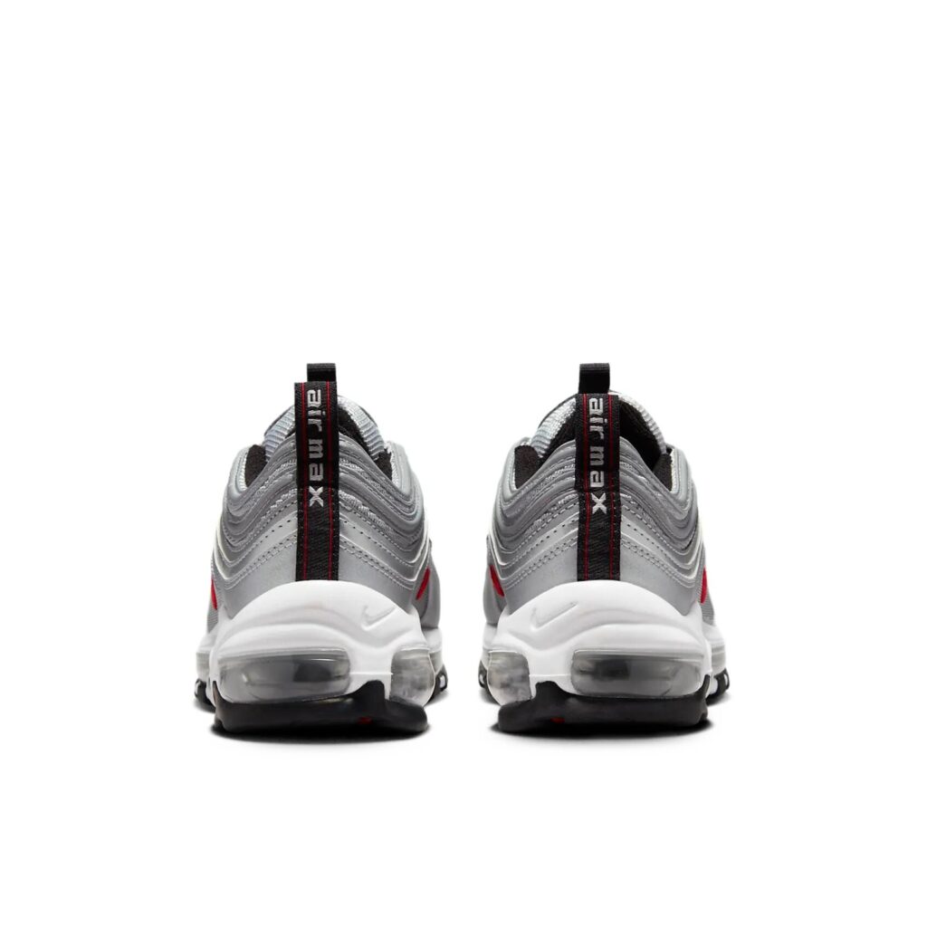 Nike Air Max 97 GS - Silver/Varsity Red - immagine 5