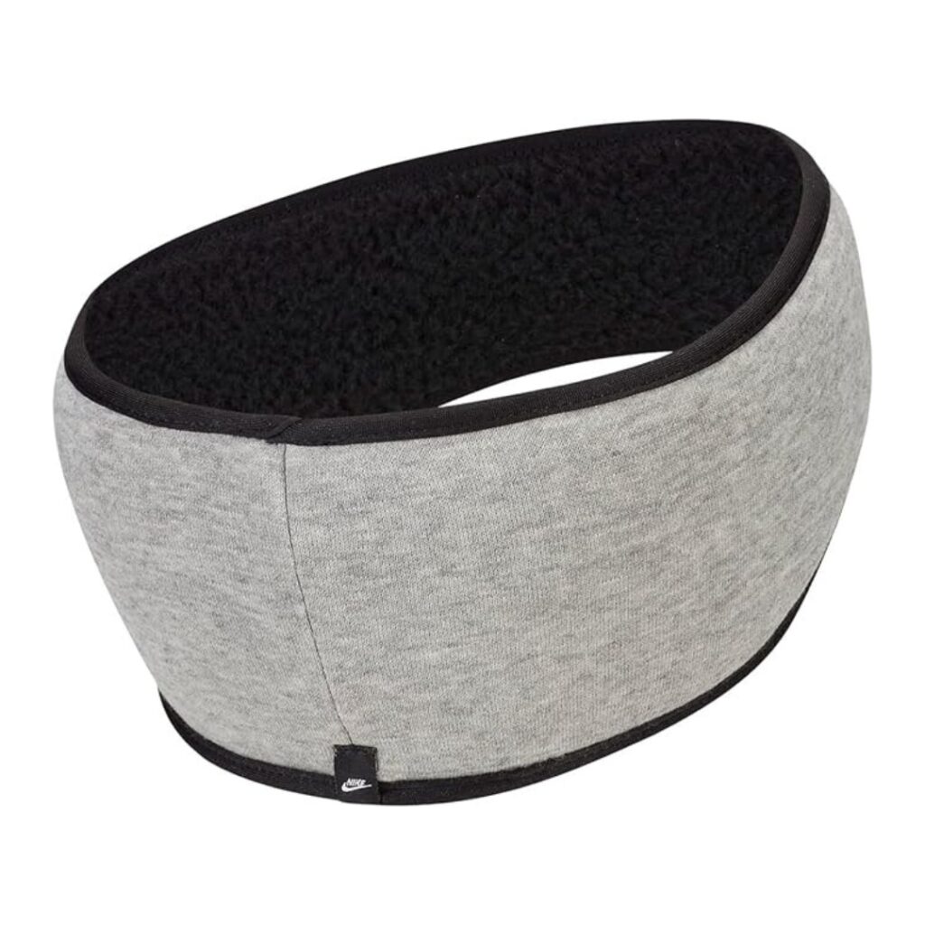 Nike Headband Fleece - Grey/Black - immagine 2