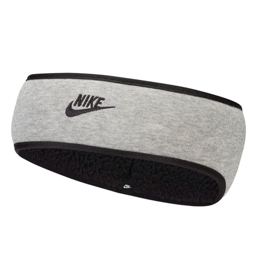 Nike Headband Fleece - Grey/Black
