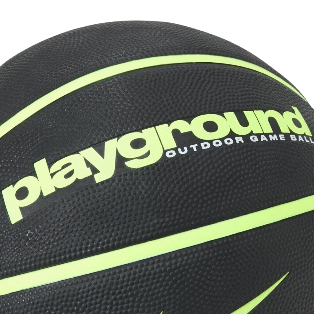 Nike Palla Basket Playground Outdoor - Black/fluo - immagine 2