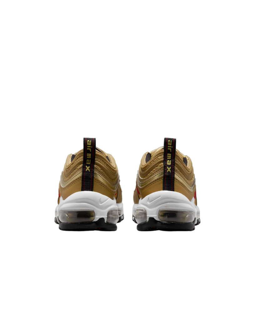 Nike Air Max 97 QS (gs) - Gold/White/Varsity Red - immagine 5