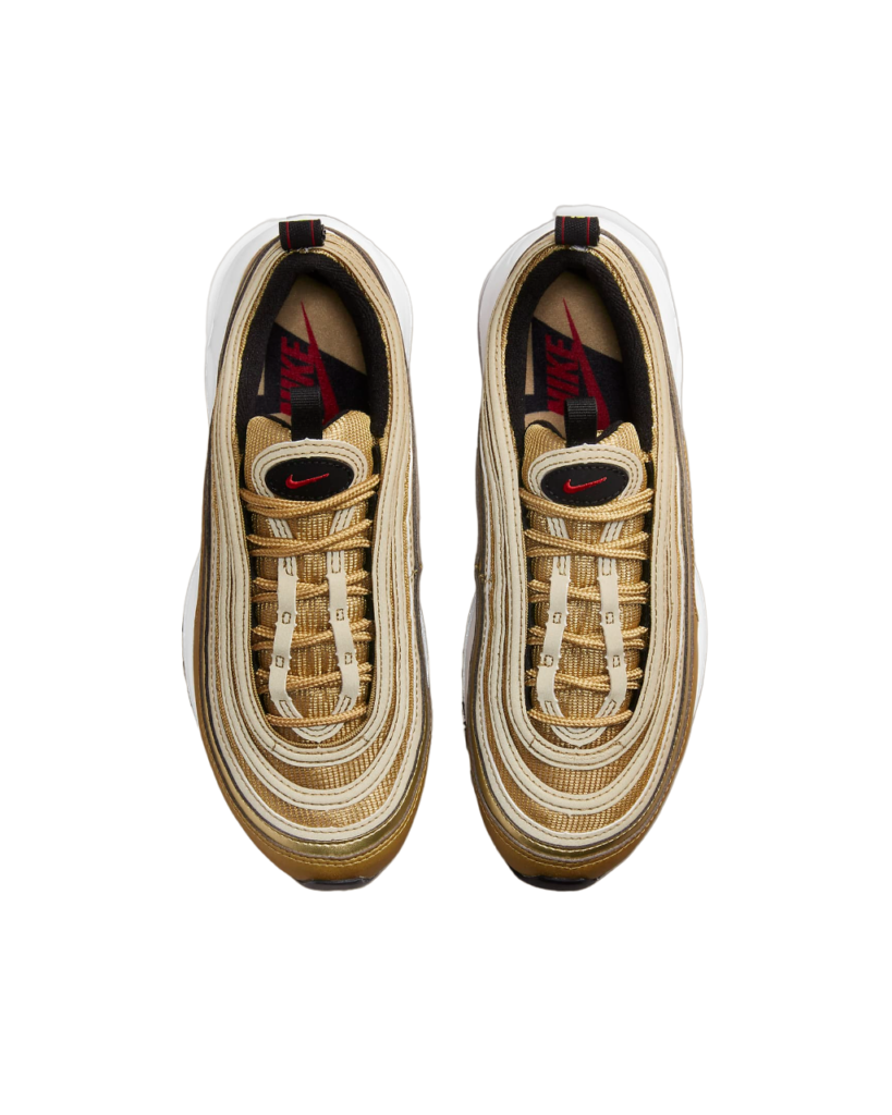 Nike Air Max 97 QS (gs) - Gold/White/Varsity Red - immagine 6