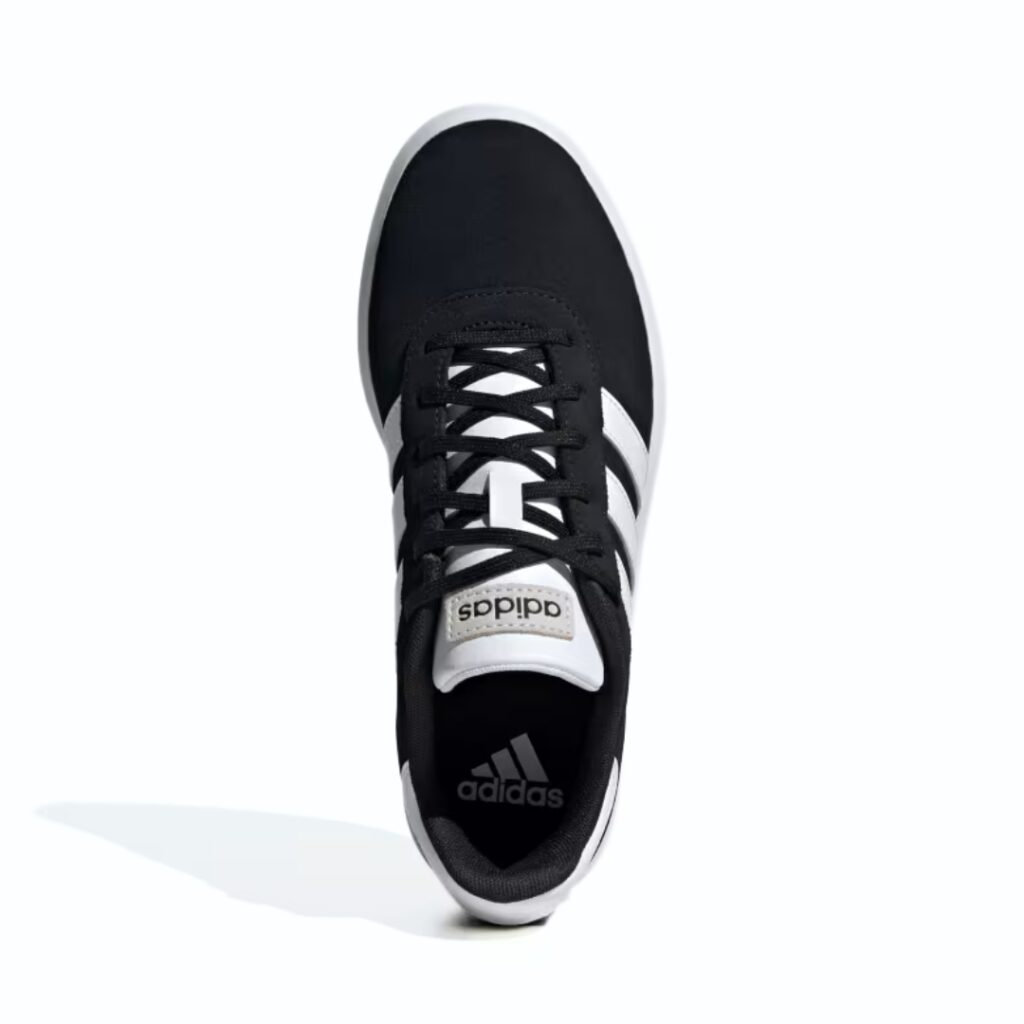 Adidas Court Platform Woman - Black/White - immagine 3