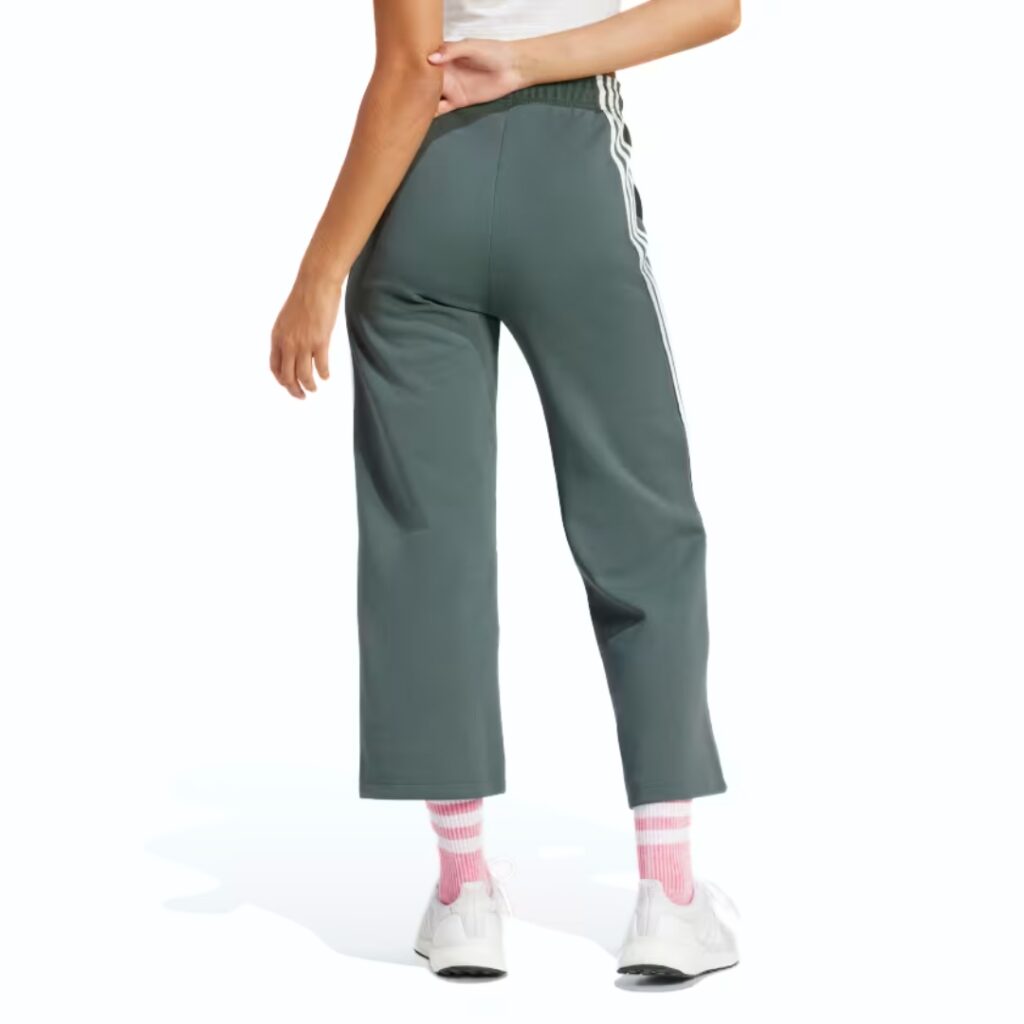 Adidas Future Icons Pantaloni 3-Stripes Open Hem - Legend Ivy - immagine 2