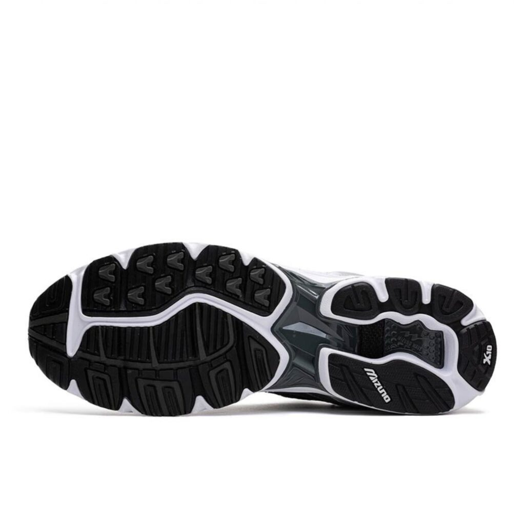 Mizuno Wave Rider 10 - White/Silver/Black - immagine 4