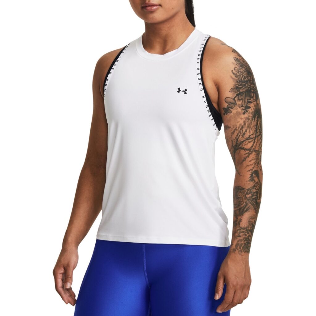 Under Armour Canotta Knockout - White/Black