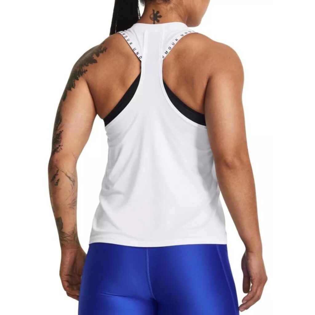 Under Armour Canotta Knockout - White/Black - immagine 2