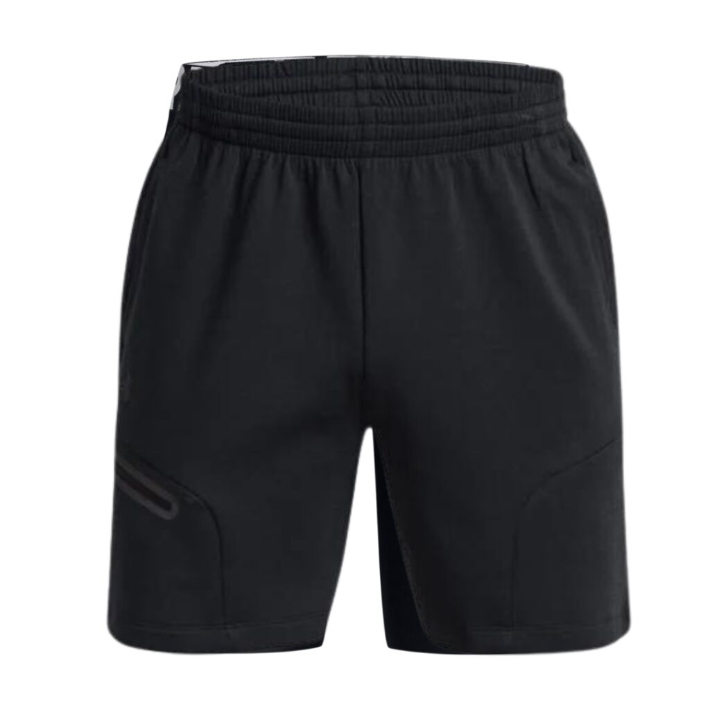 Under Armour Shorts Unstoppable Fleece - Black - immagine 3