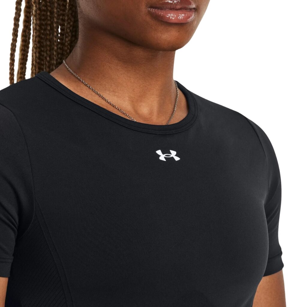 Under Armour T-Shirt Train Seamless - Black/White - immagine 3