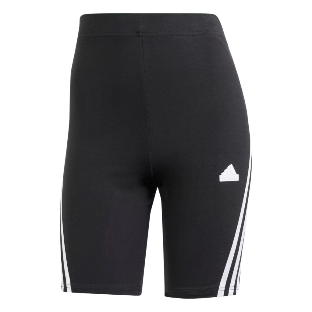 Adidas Future Icons Biker Shorts - Black/White - immagine 5