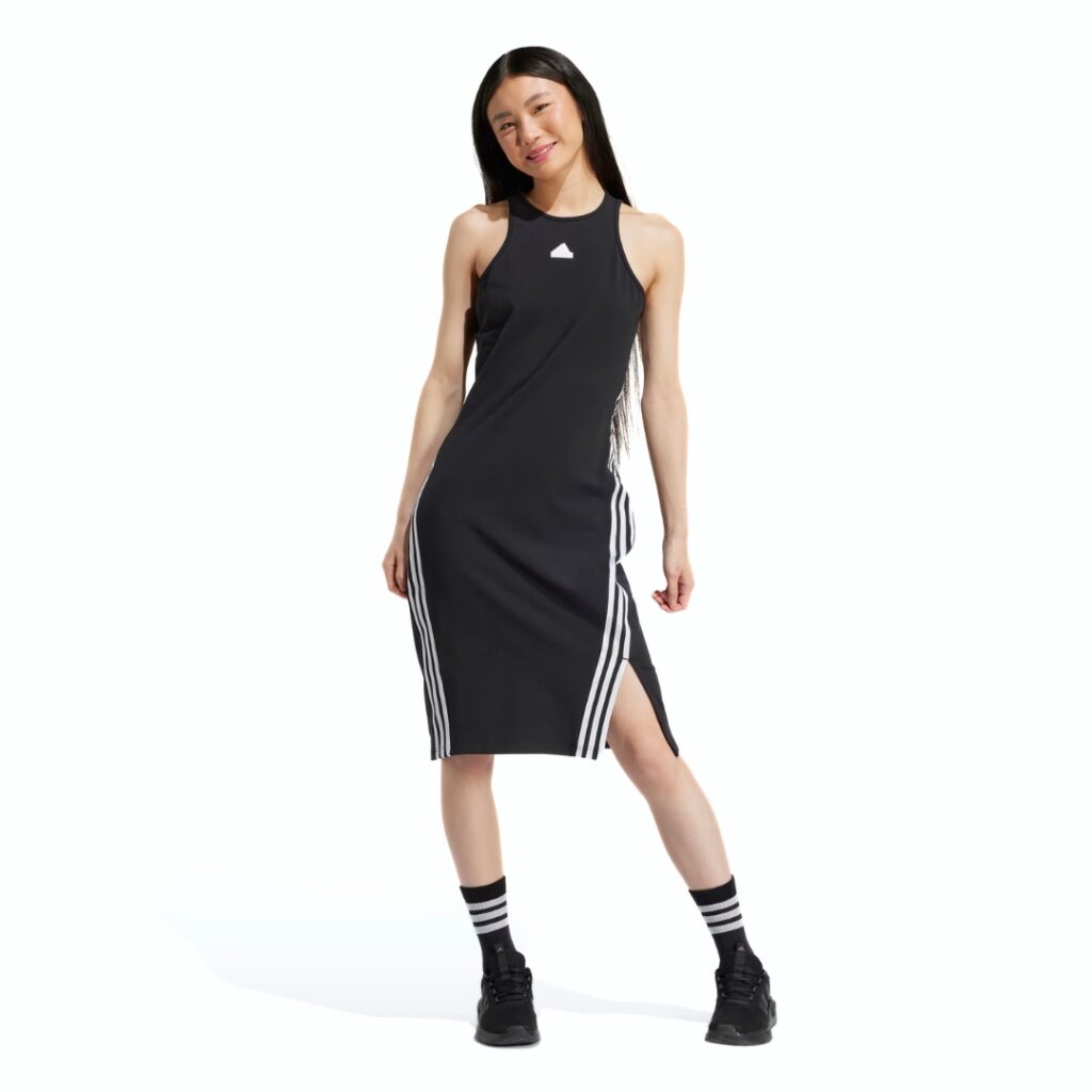 Adidas Future Icons Vestito 3-Stripes - Black/White