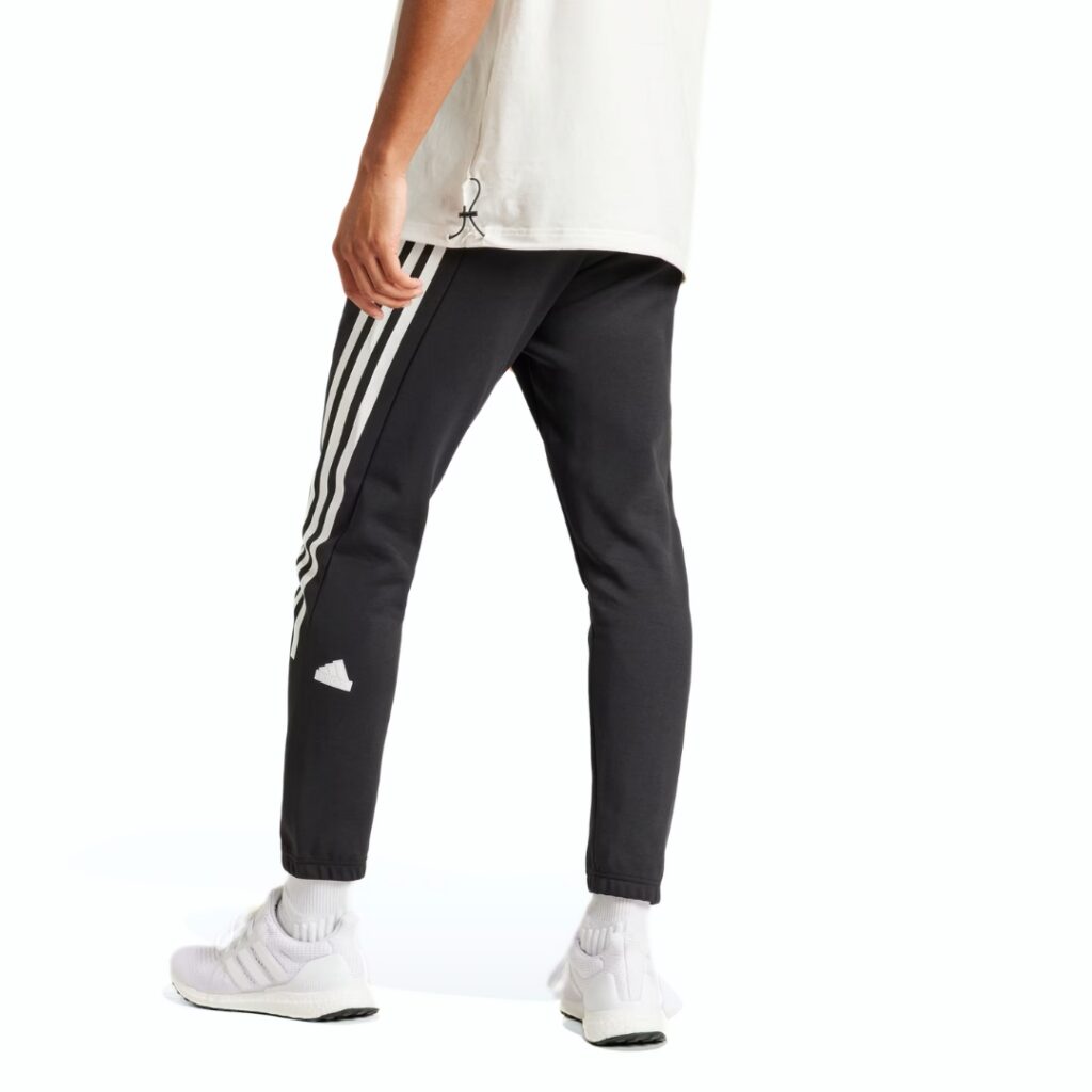 Adidas Pantaloni Future Icons 3-Stripes - Black/White - immagine 2