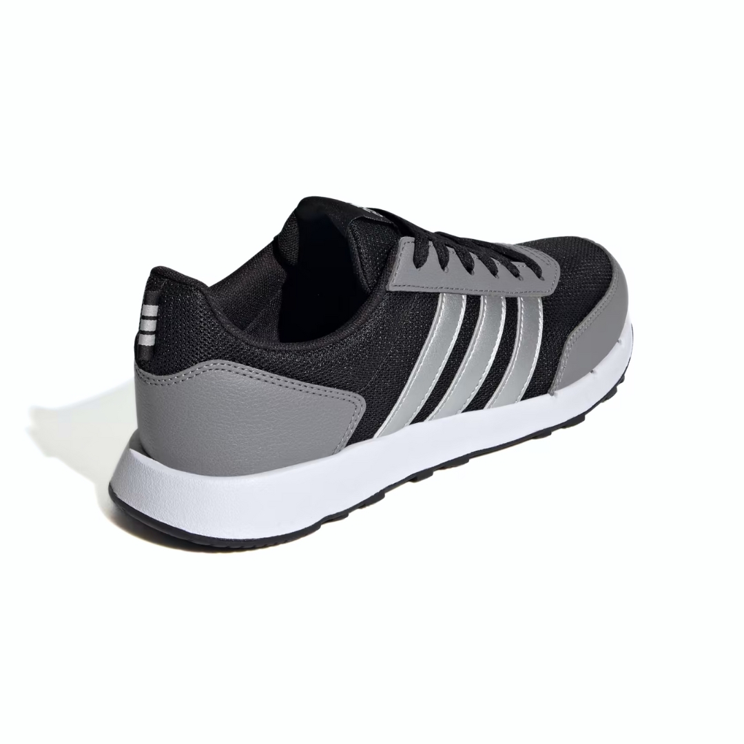 Adidas Run 50S Black Silver Metallic Grey