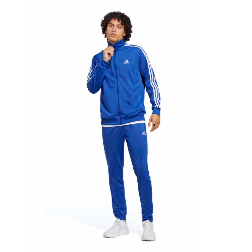 Adidas Tuta 3-Stripes Tricot - Semi Lucid Blue