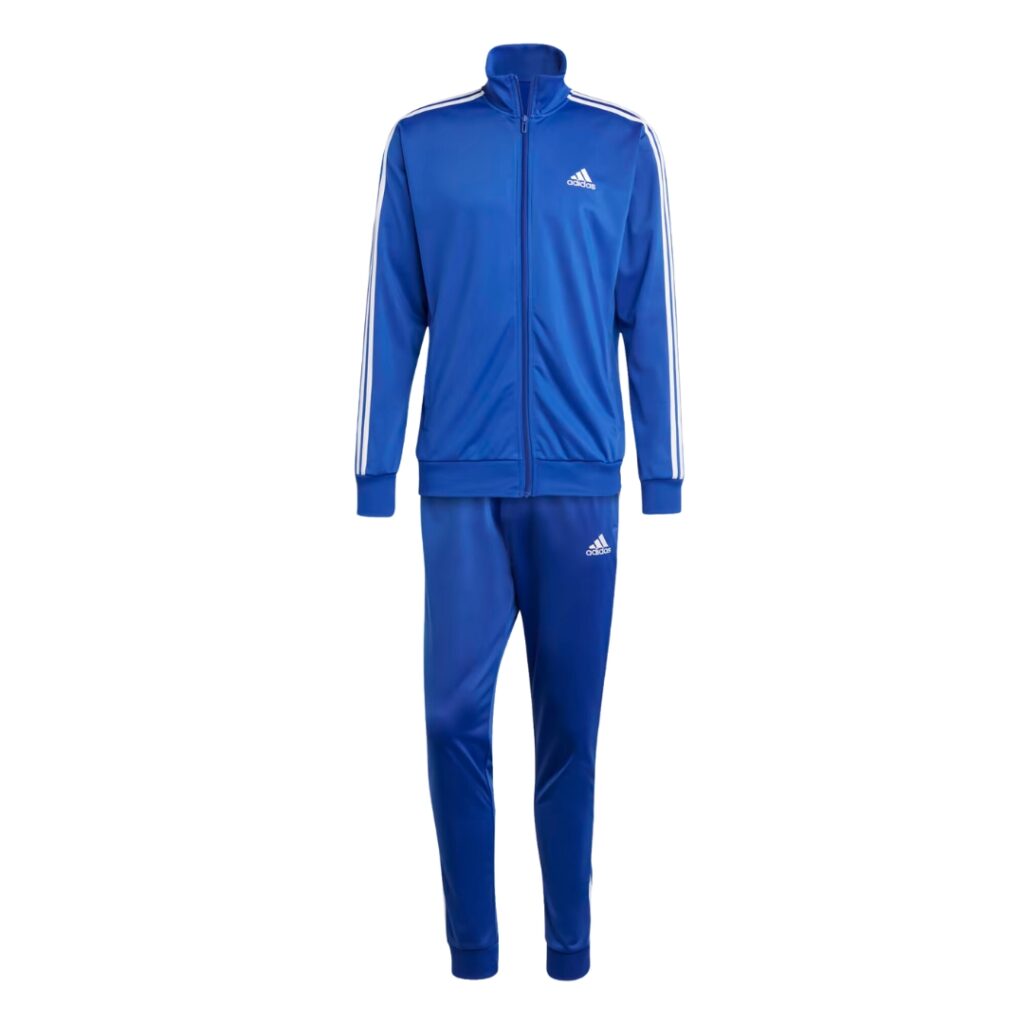Adidas Tuta 3-Stripes Tricot - Semi Lucid Blue - immagine 3