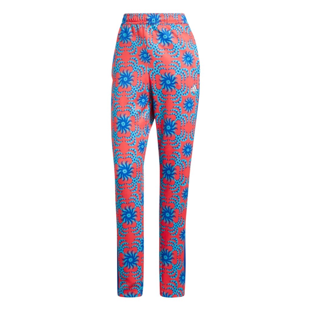 Adidas x Farm Rio Pantaloni - Bright Red/Signal Cyan - immagine 3