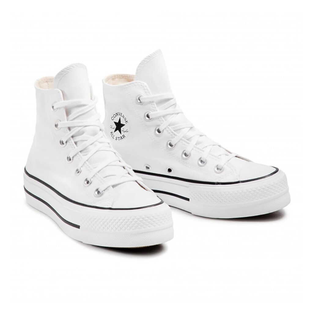 Converse Chuck Taylor All Star Lift Hi – White - immagine 3