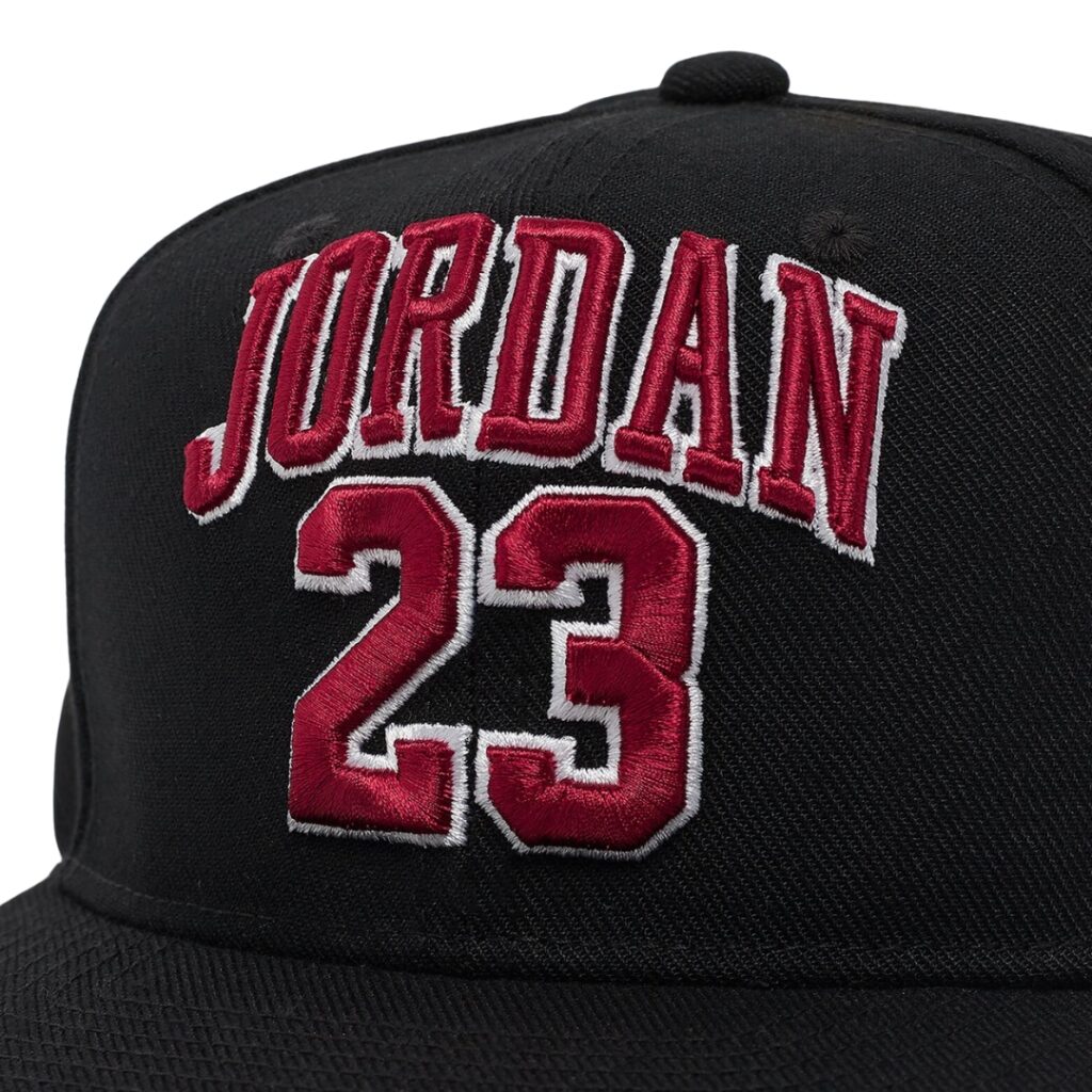 Jordan Cappello Flat Brim - Black/Red - immagine 2