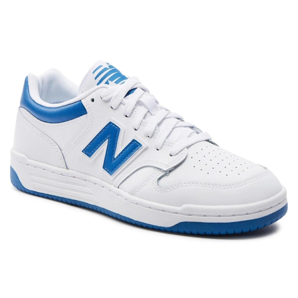 New Balance 480 - White/Sky Blue - immagine 3