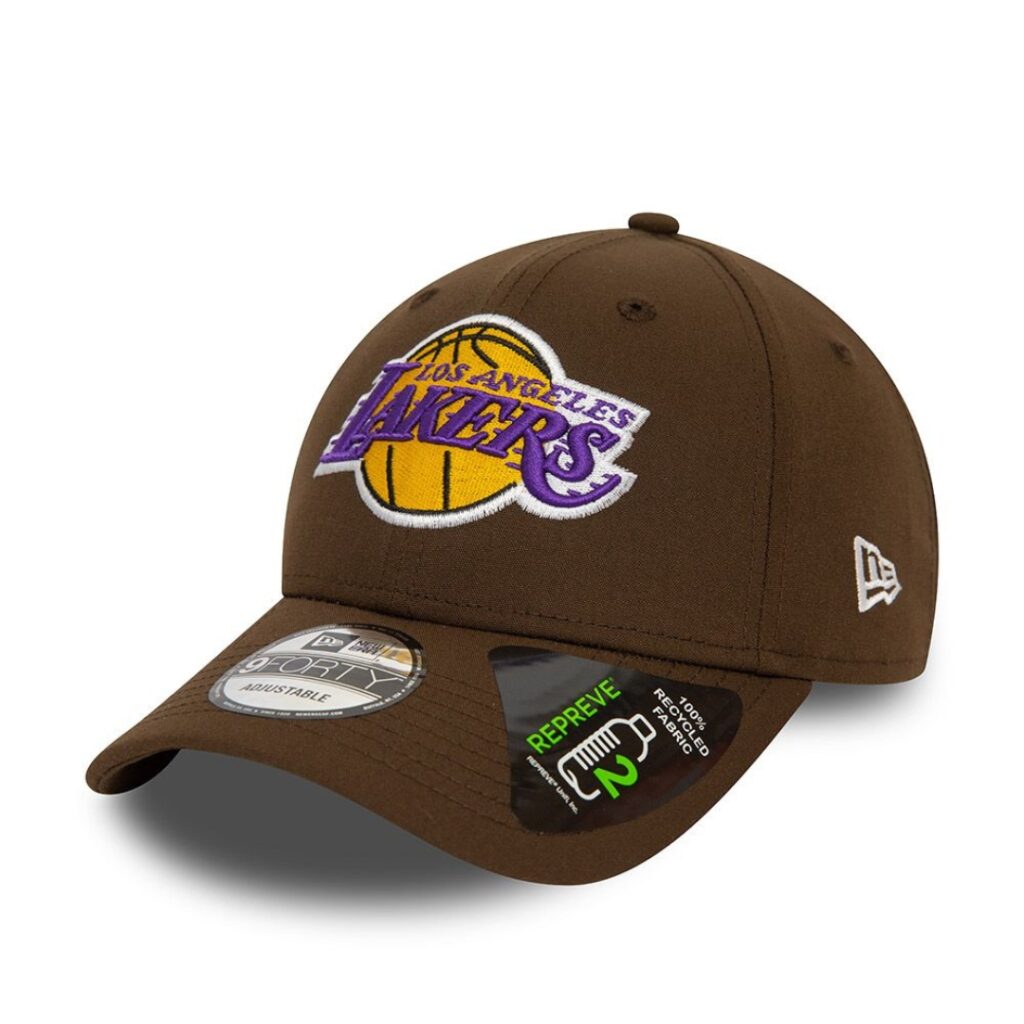 New Era LA Lakers Repreve - Brown