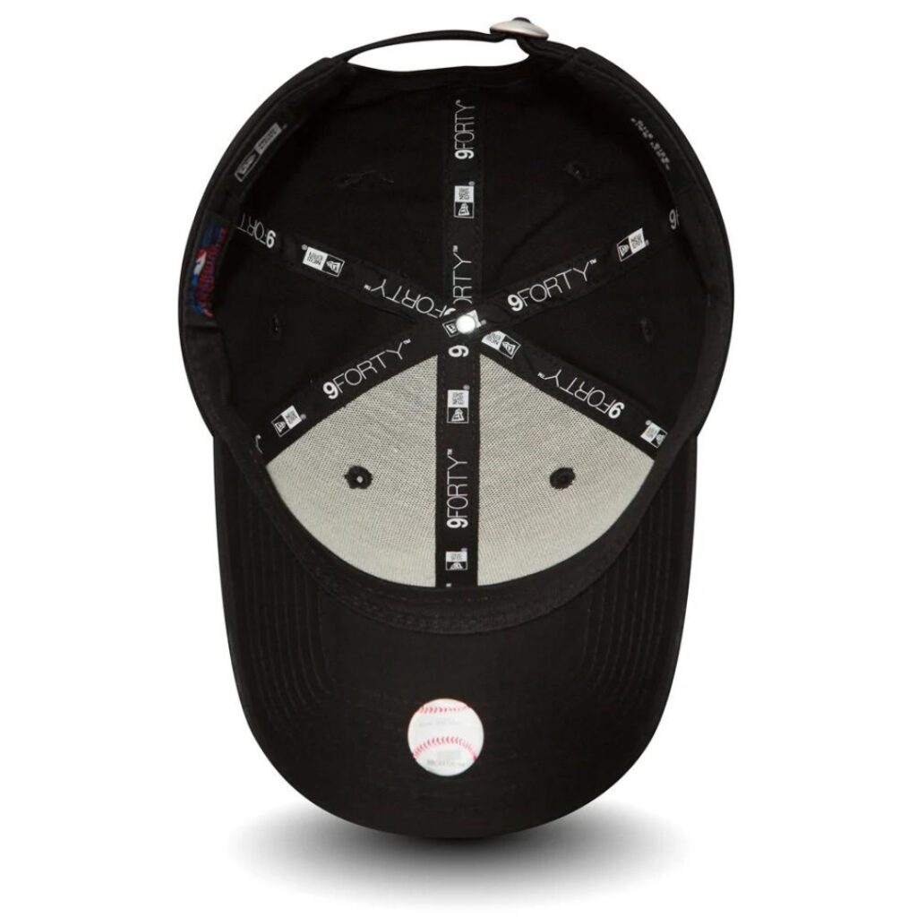 New Era Cappello New York Yankees - Black/White - immagine 4