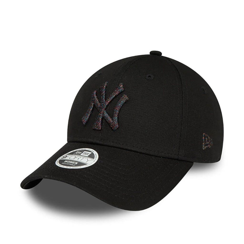New Era Cappello New York Yankees Metallic Logo - Black