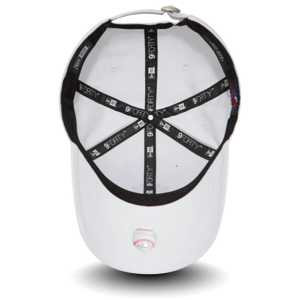 New Era Cappello New York Yankees - White/Black - immagine 2