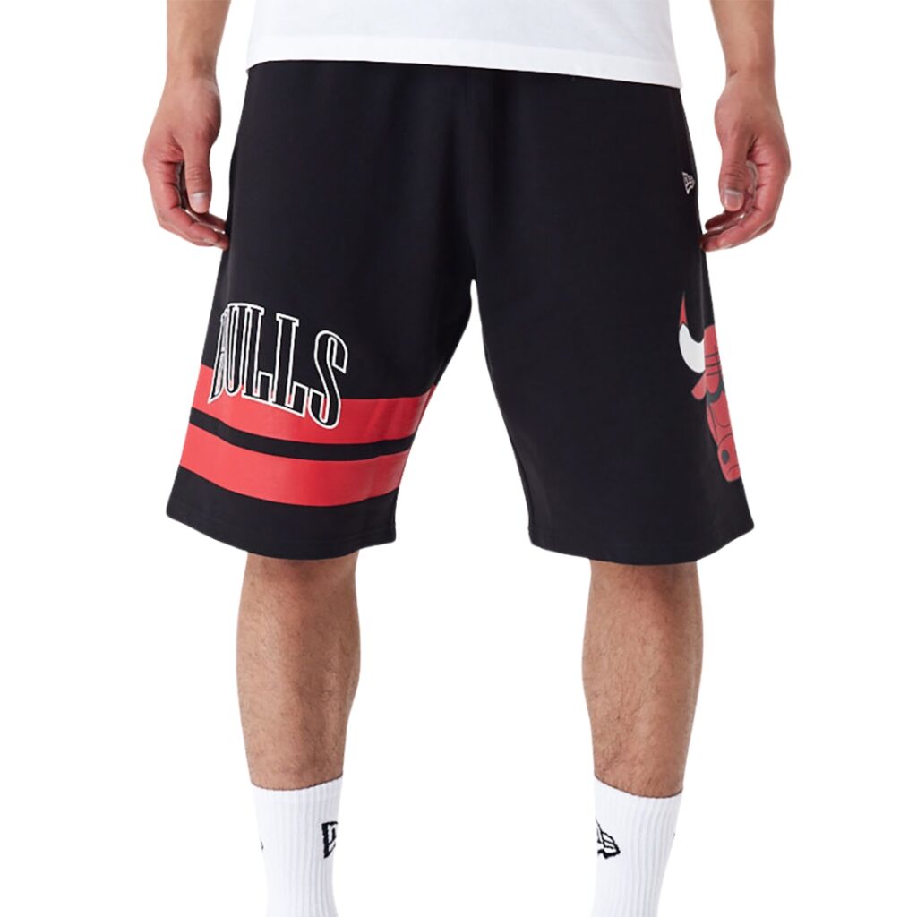 New Era Pantaloncini Chicago Bulls - Black/Red