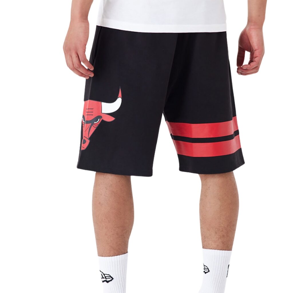 New Era Pantaloncini Chicago Bulls - Black/Red - immagine 3