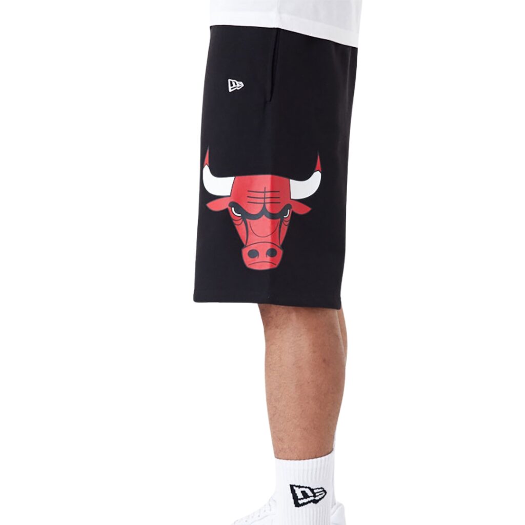 New Era Pantaloncini Chicago Bulls - Black/Red - immagine 2