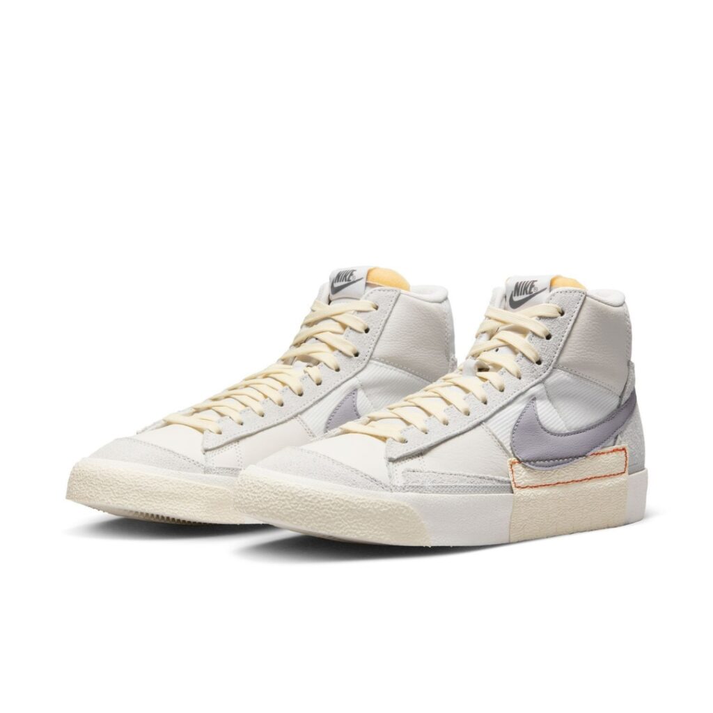 Nike Blazer Mid Pro Club - Summit White/Cement Grey - immagine 2