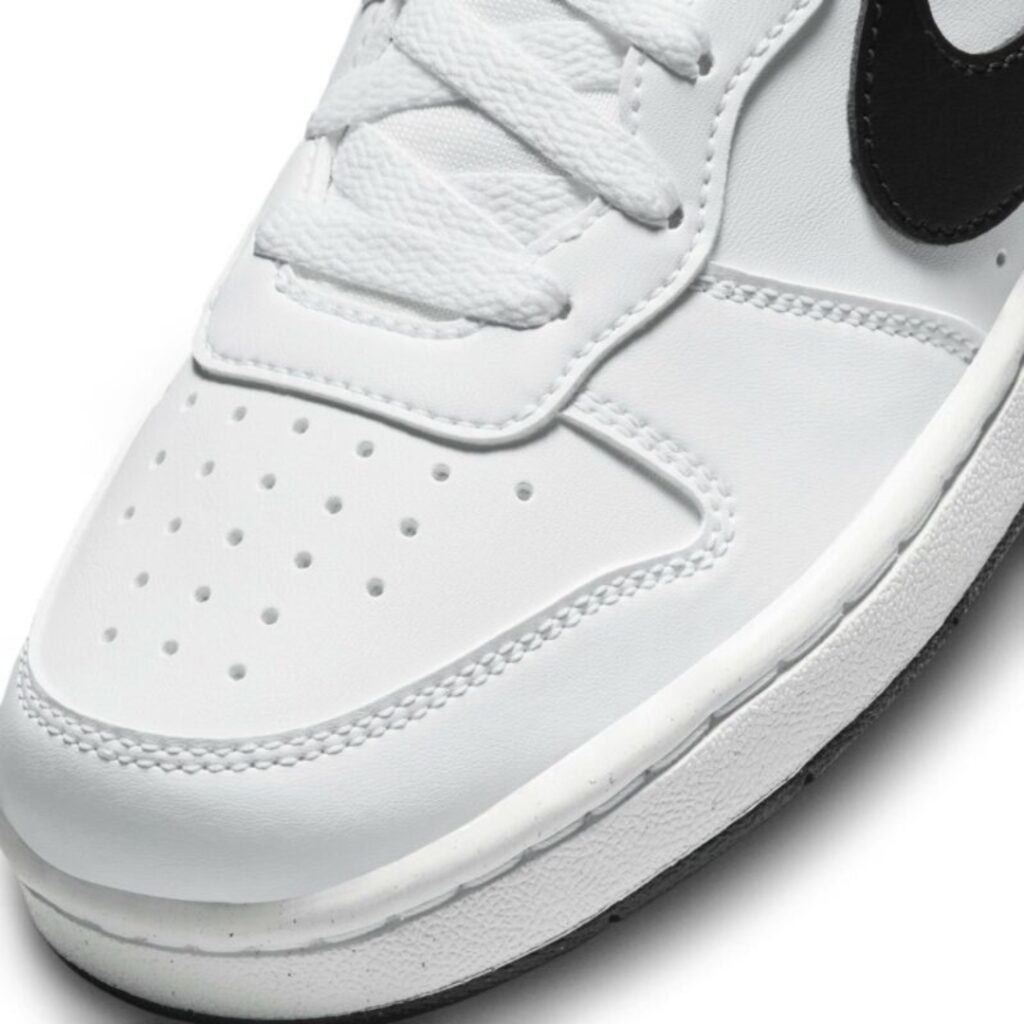 Nike Court Borough Low Recraft (gs) - White/Black - immagine 3