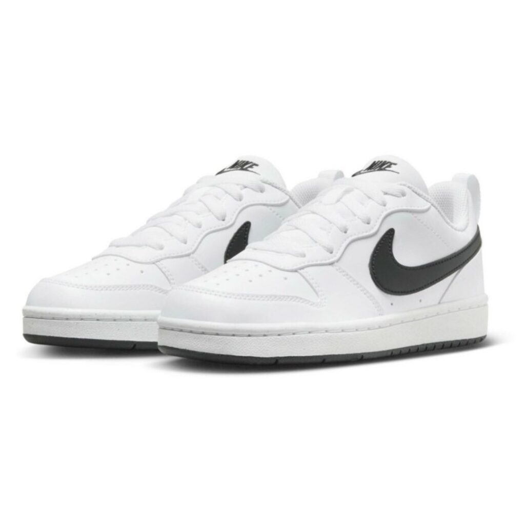 Nike Court Borough Low Recraft (gs) - White/Black - immagine 2