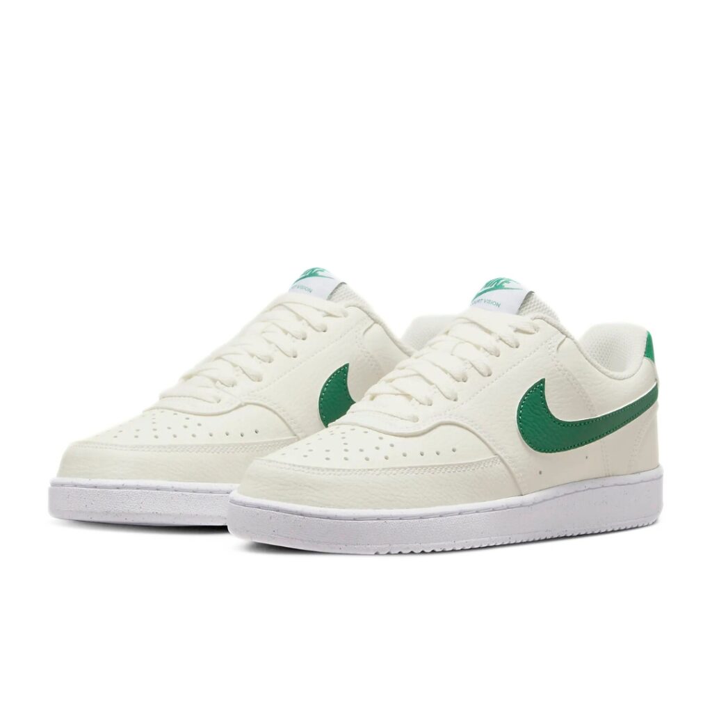 Nike Court Vision Low Next Nature - Sail/White/Green - immagine 2