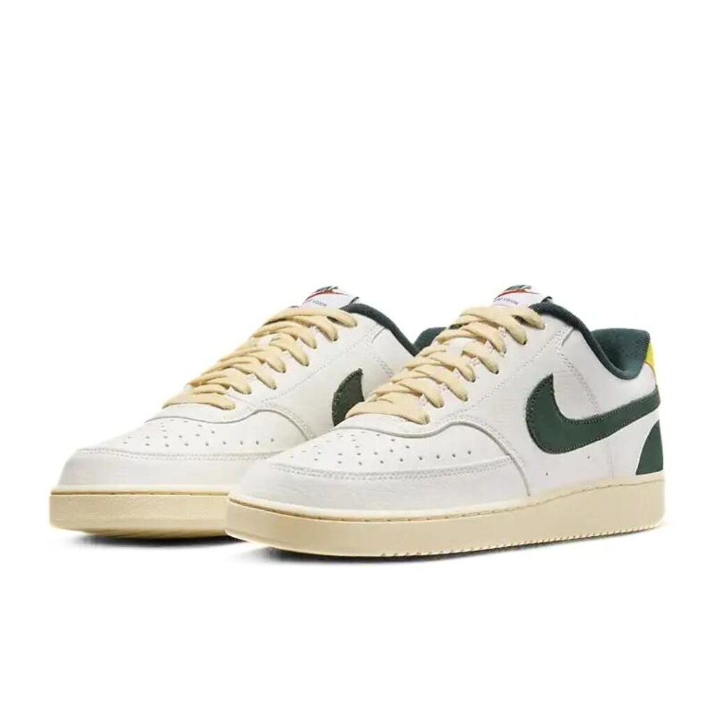 Nike Court Vision Low - Sail/Picante Red/Opti Yellow/Pro Green - immagine 2