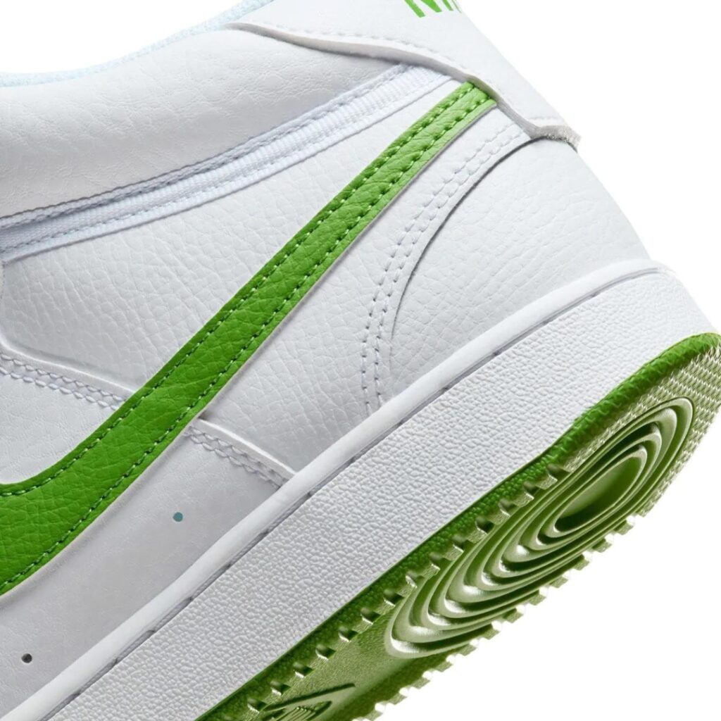 Nike Court Vision Mid - White/Green - immagine 4