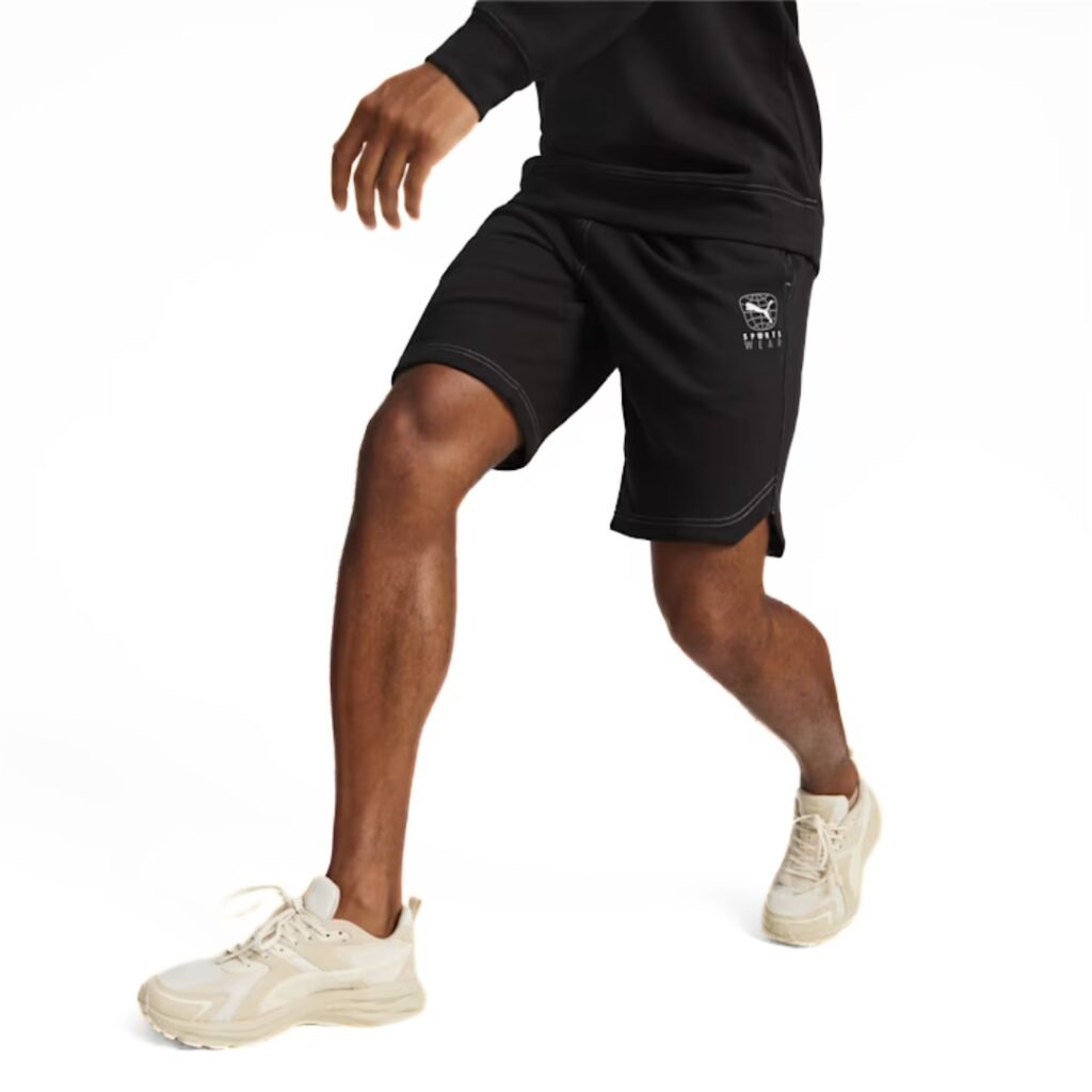 Puma BETTER SPORTSWEAR Pantaloncini - Black/White